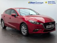 Used Mazda 3 2017 Red Hatchback
