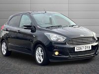 Used Ford Ka Plus Zetec 85 HP (62 kW) 2017 Black Hatchback