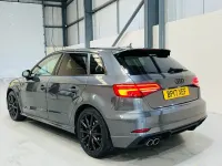 Used Audi A3 Sportback Black Edition 150 HP (110 kW) 2017 Grey Hatchback