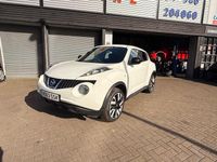 Used Nissan Juke N-TEC 110 HP (80 kW) 2013 White SUV