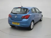 Used Vauxhall Corsa 90 HP (66 kW) 2016 Blue Hatchback