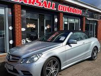 Used Mercedes E220 170 HP (125 kW) 2013 Silver Cabriolet