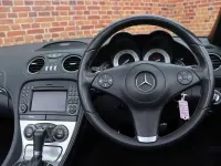 Used Mercedes SL350 2008 Blue Cabriolet