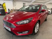 Używany Ford Focus Titanium 125 KM (91 kW) 2017 Czerwony Kombi