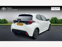 Used Toyota Yaris Hybrid Design 2023 White Hatchback
