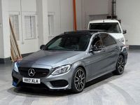 used Mercedes C43 AMG C Class 3.0V6 AMG (Premium Plus) G-Tronic+ 4MATIC Euro 6 (s/s) 4dr Saloon