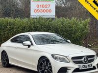 Used Mercedes C300 AMG Line Premium 245 HP (180 kW) 2019 White Coupe