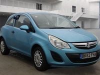 Used Vauxhall Corsa S 65 HP (47 kW) 2012 Blue Hatchback
