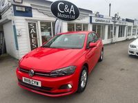 Used VW Polo Edition 95 HP (69 kW) 2019 Red Hatchback
