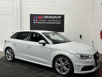 Used Audi A3 Sportback S-Line 150 HP (110 kW) 2014 White Hatchback