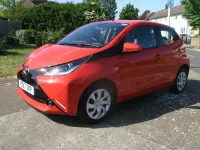 Used Toyota Aygo X-play 69 HP (50 kW) 2017 Red Hatchback