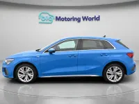 Used Audi A3 Sportback S-Line 204 HP (150 kW) 2024 Blue Hatchback