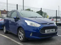 Used Ford B-MAX Zetec 105 HP (77 kW) 2015 Blue MPV
