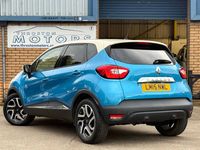 Used Renault Captur Dynamique 90 HP (66 kW) 2015 Blue SUV