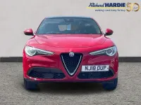 Used Alfa Romeo Stelvio 276 HP (202 kW) 2018 Red SUV