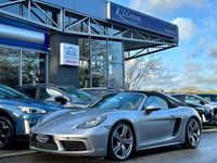 Used Porsche 718 Boxster 350 HP (257 kW) 2016 Silver Cabriolet