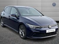 Used VW Golf VIII R-line 147 HP (108 kW) 2021 Blue Hatchback