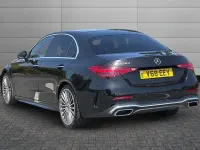 Used Mercedes C220 AMG line 217 HP (159 kW) 2022 Black Sedan