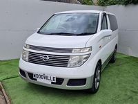 Used Nissan Elgrand 2015 White/silver MPV