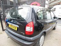 Used Vauxhall Zafira 2005 Black MPV