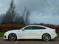 Used Audi A5 S-Line 163 HP (119 kW) 2022 White Hatchback