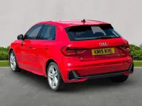 Used Audi A1 Sportback S-Line 116 HP (85 kW) 2019 Red Hatchback