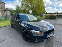 Begagnad BMW 320 2013 Svart Kombi