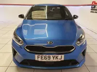 Used Kia Ceed GT-Line 118 HP (86 kW) 2019 Blue Hatchback