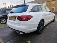Used Mercedes C220 Premium 194 HP (142 kW) 2019 White Estate