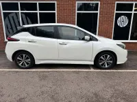 Used Nissan Leaf Acenta 110 kW (150 HP) 2021 White Hatchback
