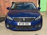 Used Peugeot 308 Allure 130 HP (95 kW) 2018 Blue Hatchback