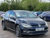 Used VW Golf VII SE 2017 Black Hatchback