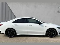 Used Mercedes CLA35 AMG Premium Plus 301 HP (221 kW) 2024 White Coupe
