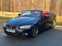 Used BMW 320 Cabriolet Sport Line 2012 Black Cabriolet