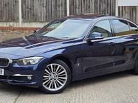Used BMW 330e Luxury Line 2017 Blue Sedan