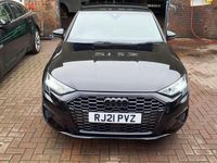 Used Audi A3 Sportback Sport 110 HP (80 kW) 2021 Black Hatchback