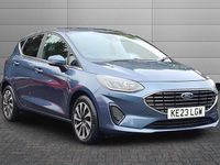 Used Ford Fiesta Titanium 125 HP (91 kW) 2023 Chrome blue Hatchback