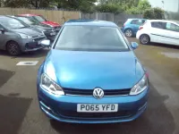Used VW Golf VII Match 2015 Blue Hatchback