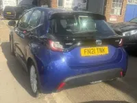 Used Toyota Yaris 116 HP (85 kW) 2021 Blue Hatchback