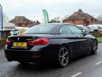 Used BMW 420 Sport Line 190 HP (139 kW) 2017 Black Cabriolet