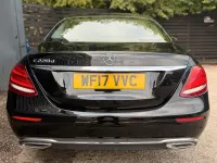 Used Mercedes E220 SE 2017 Black Sedan