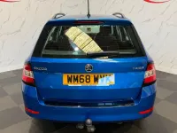 Used Skoda Fabia SE 2019 Blue Hatchback