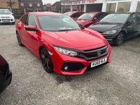 Used Honda Civic SR 126 HP (92 kW) 2019 Red Hatchback
