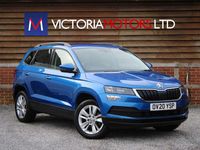 Used Skoda Karoq SE Technology 150 HP (110 kW) 2020 Blue SUV