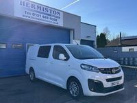 Used Vauxhall Vivaro Sportive 120 HP (88 kW) 2021 White MPV
