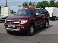 Used Ford Ranger Limited 200 HP (147 kW) 2014 Red Pickup