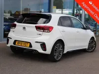 Used Kia Rio GT-Line S 118 HP (86 kW) 2019 White Hatchback