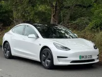 Used Tesla Model 3 Standard Range 239 kW (325 HP) 2020 White Sedan