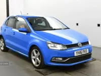 Usado VW Polo SEL 110 HP (80 kW) 2016 Azul Citadino