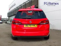 Used Vauxhall Astra SRi 143 HP (105 kW) 2020 Red Estate